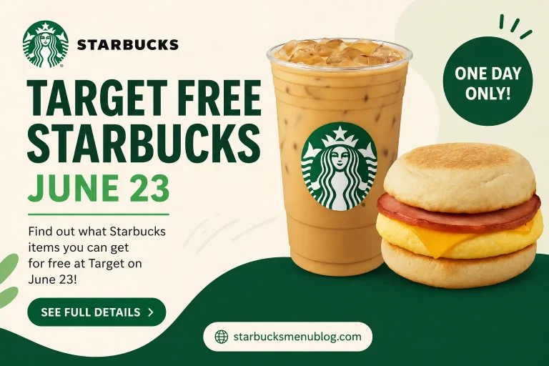 Free Tall Starbucks coffee offer at Target stores on June 23, 2026