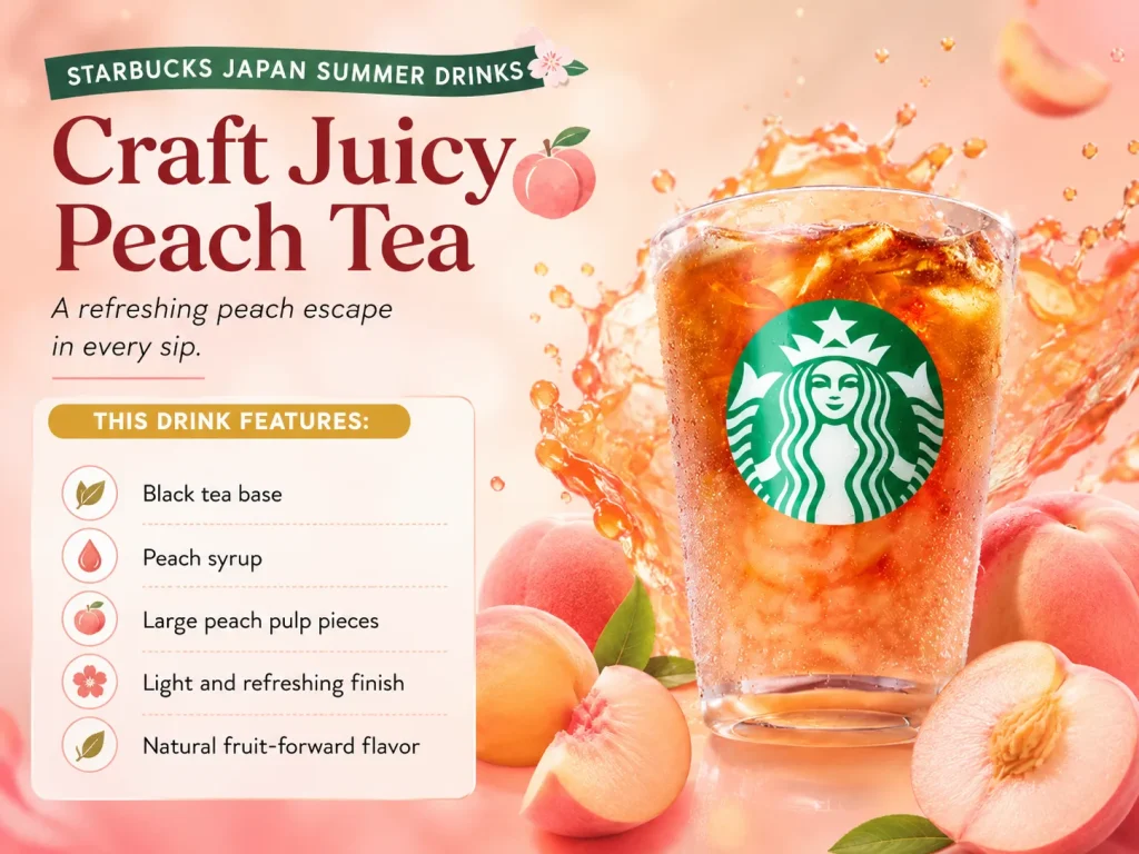 Craft Juicy Peach Tea
