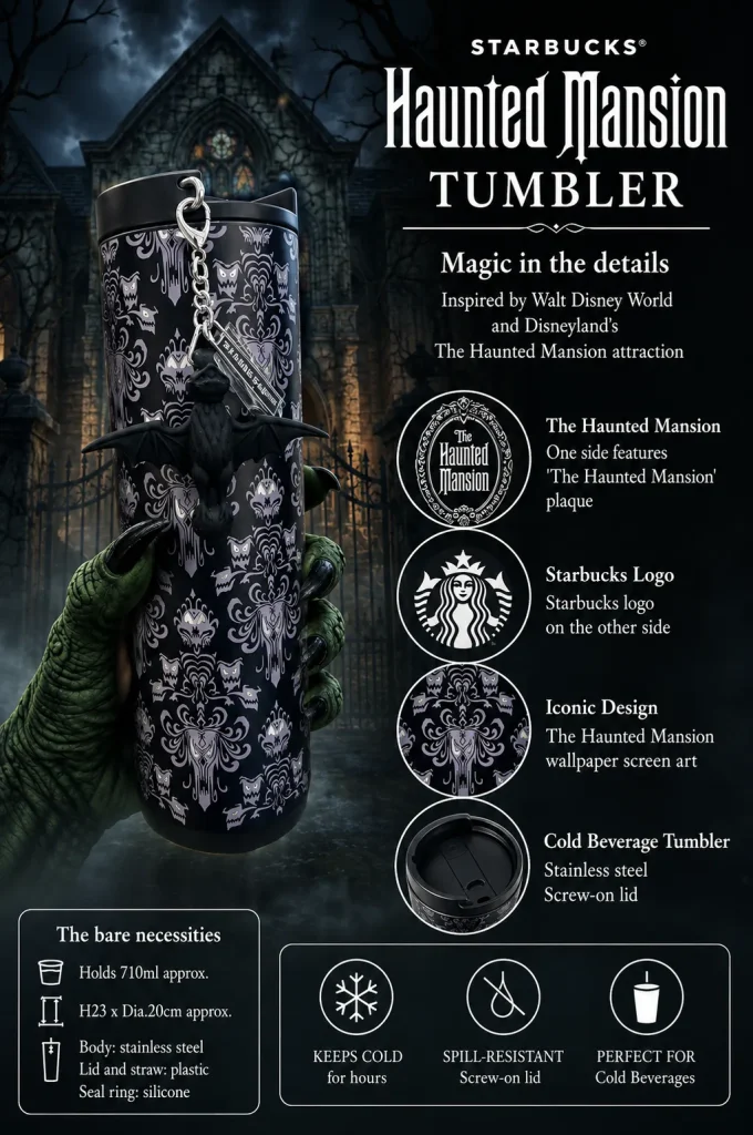 Haunted Mansion Starbucks Tumbler