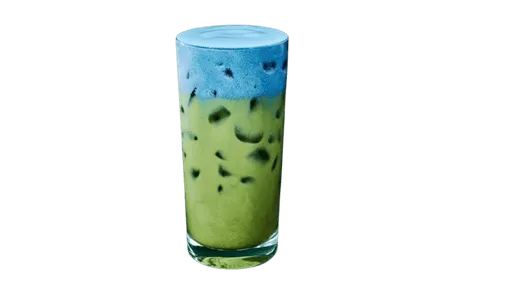 Iced Blue Coconut Matcha