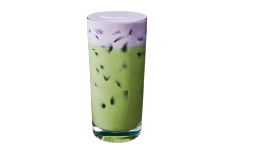 Iced Lavender Cream Matcha
