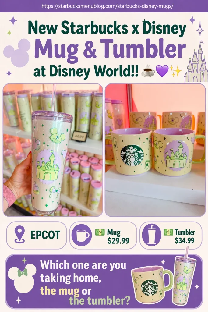 Starbucks Disney Collection 2026