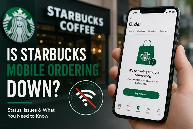 Is Starbucks Mobile Ordering Down