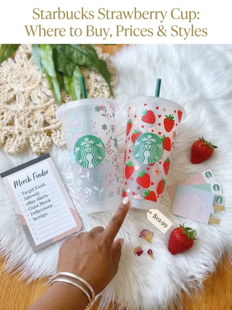 Starbucks Strawberry Cup