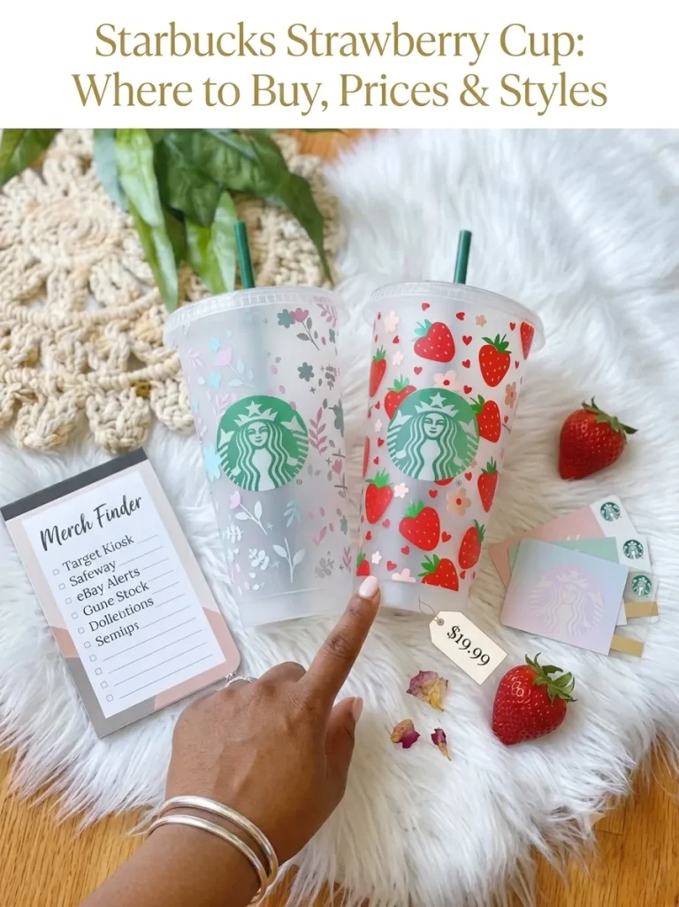 Starbucks Strawberry Cup